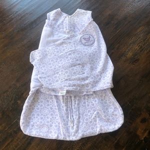 Purple Flower Halo Sleepsack